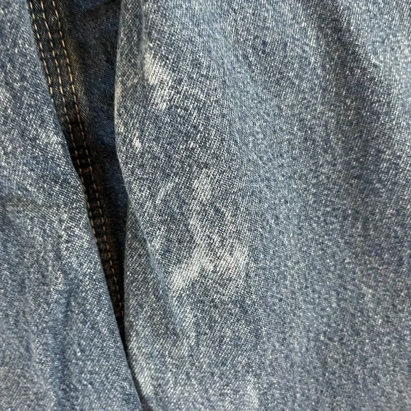 Dickies Blue Denim Bib 36x32 Overalls with Brass Hardware - Picture 9 of 11